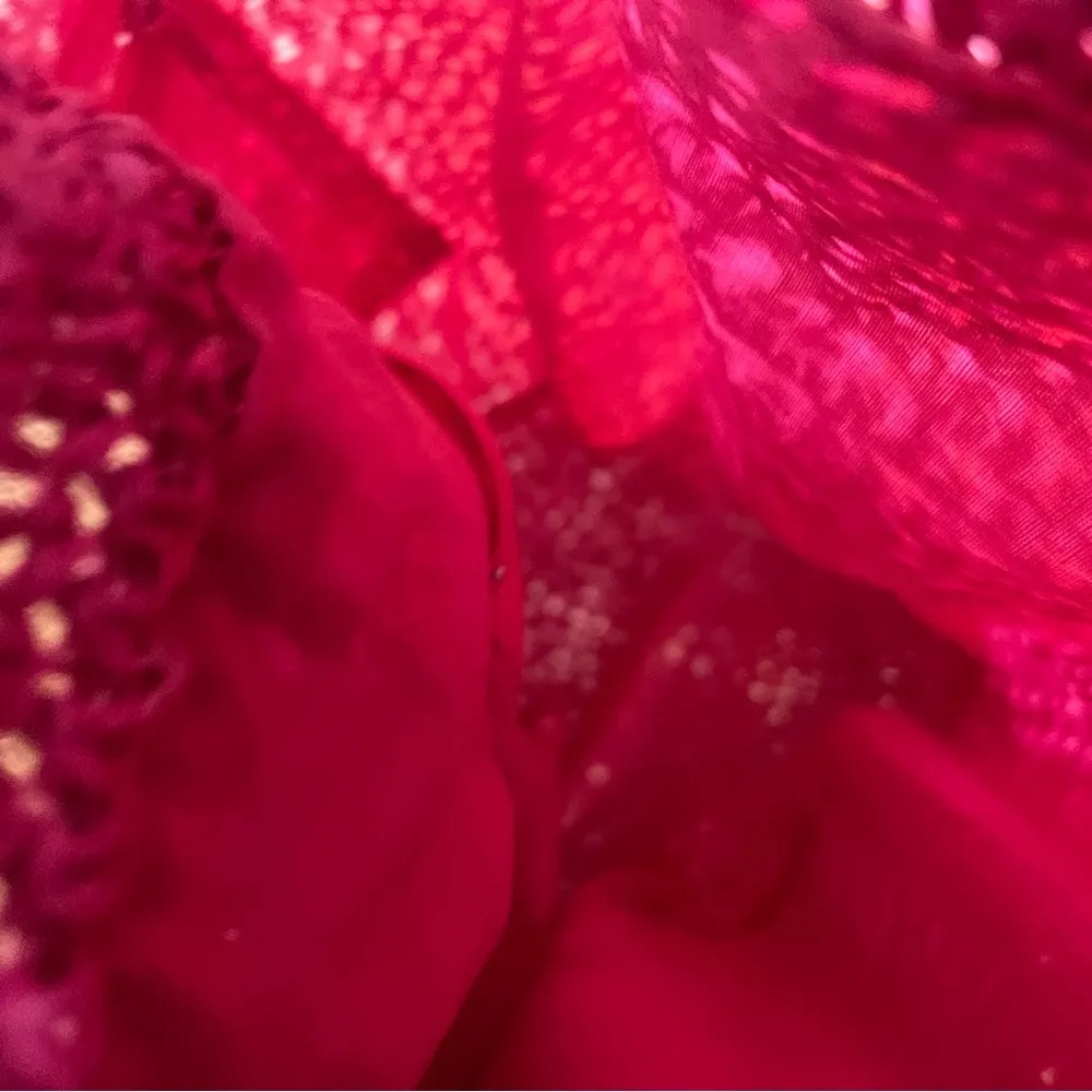 SCALA Woven Pink Vintage Seagrass Straw Purse Fun Beach Festival bag - Image 5