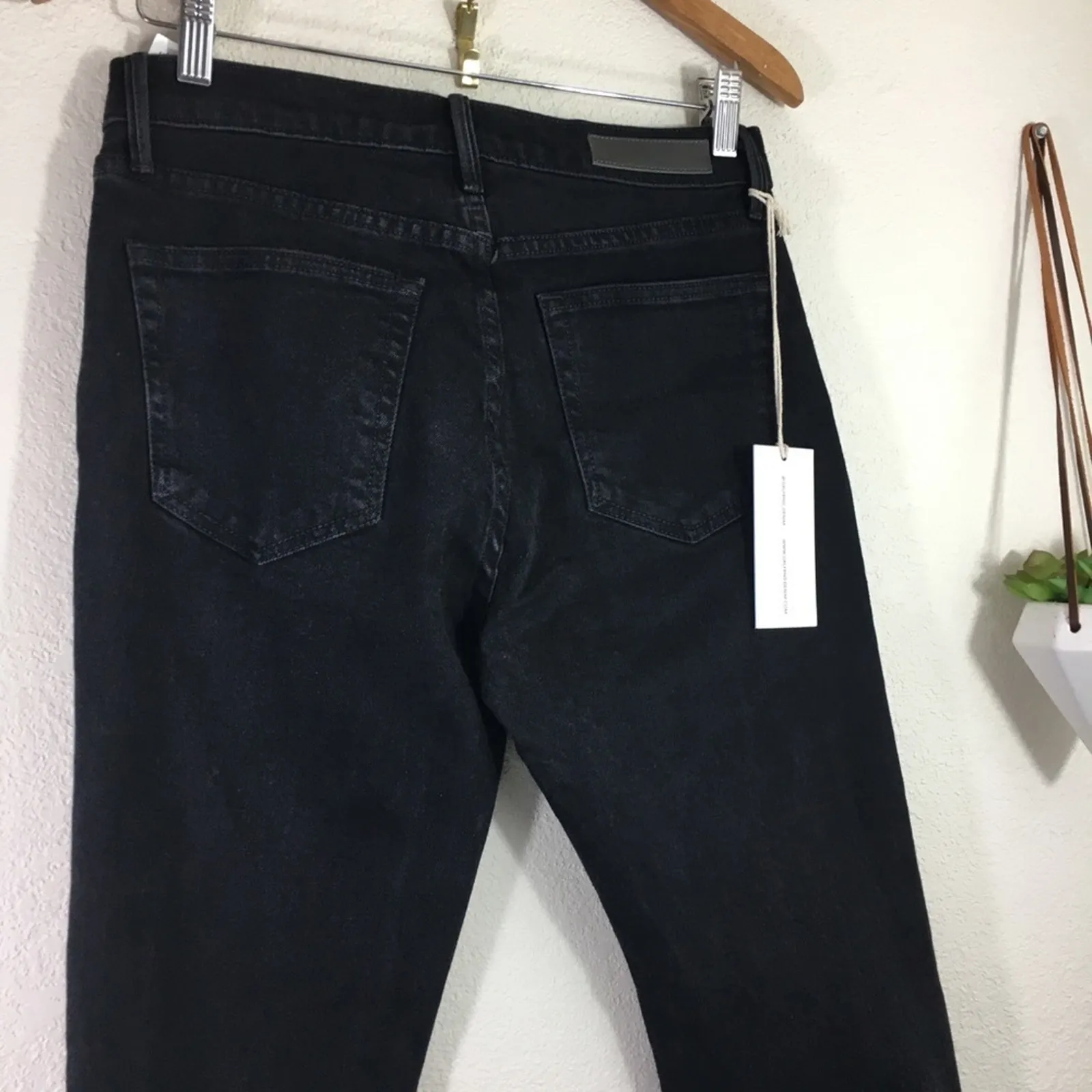 NWT GRLFRND Tatum black button fly jeans - Image 7