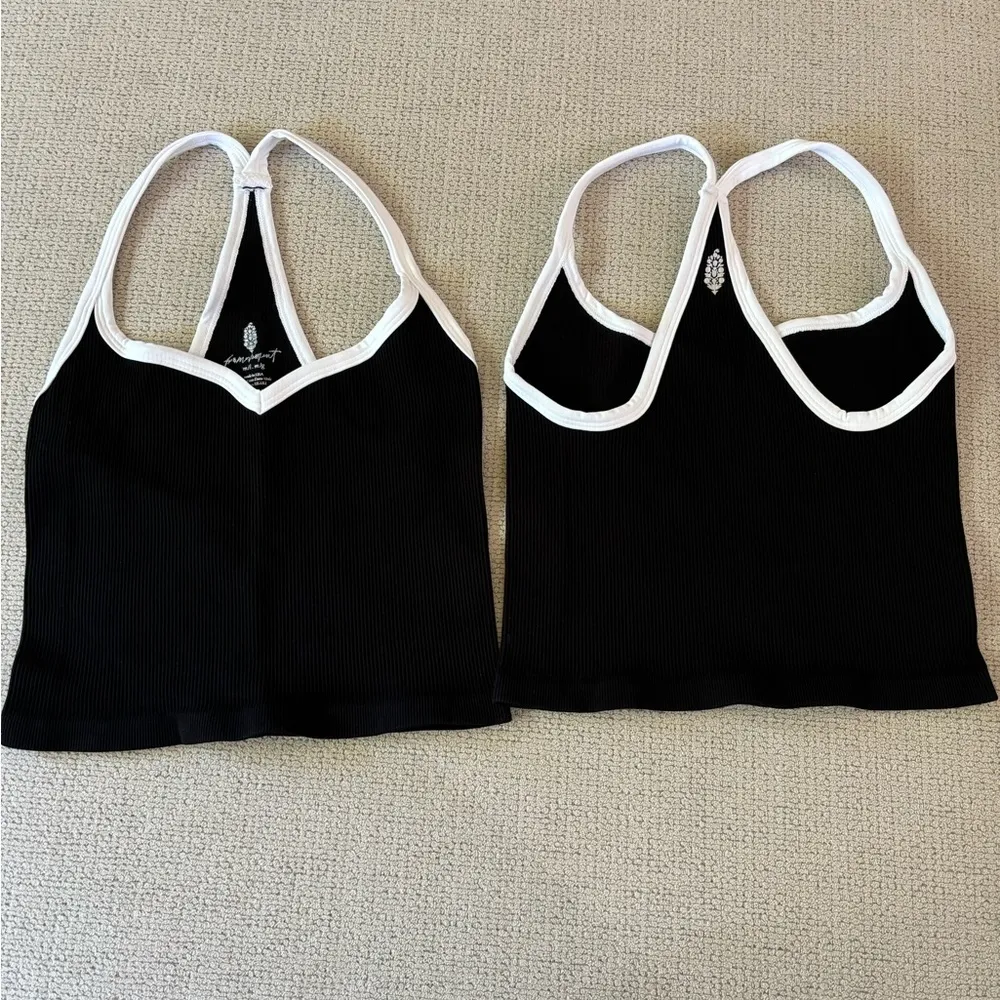 Happiness Runs Sweetheart Colorbock Crop Tank M/L - Image 6