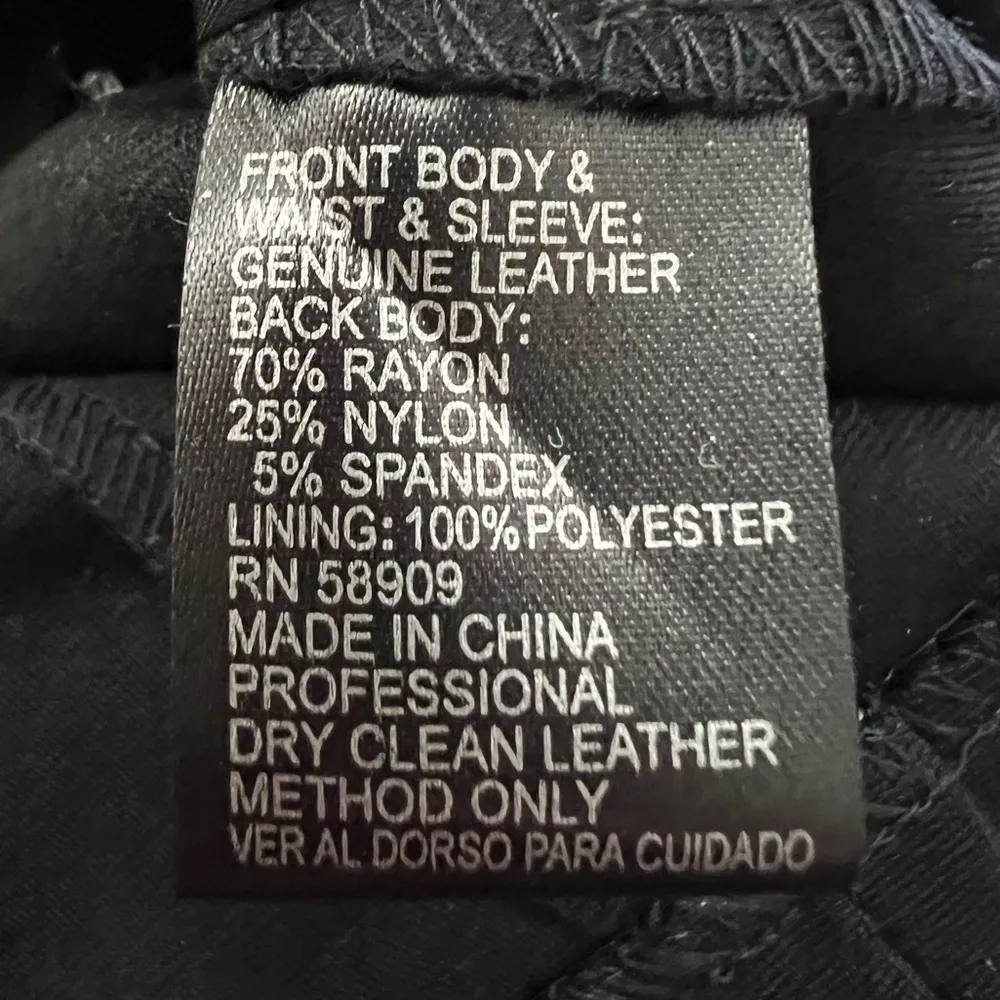 NWT - Antonio Melani Black Rowan Leather Dress - Size 4 - Image 11
