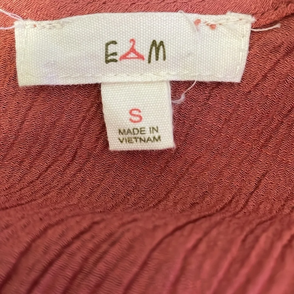 Anthropologie E & M Button Down Gauzy Top - Image 4