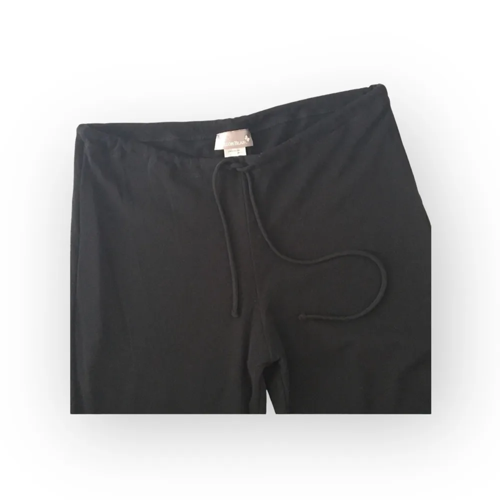 new Papillon Blanc 🝮 Semi Sheer Comfy Lounge Pant 🝮 Versatile Evening 🝮 Black - Image 6