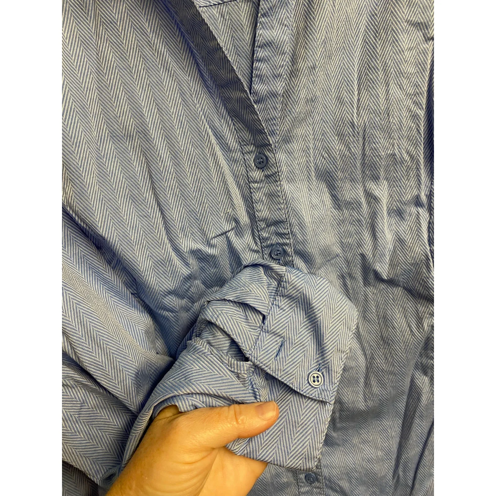 Lane Bryant pre-owned long sleeve button up size 26 (b49) - Image 4