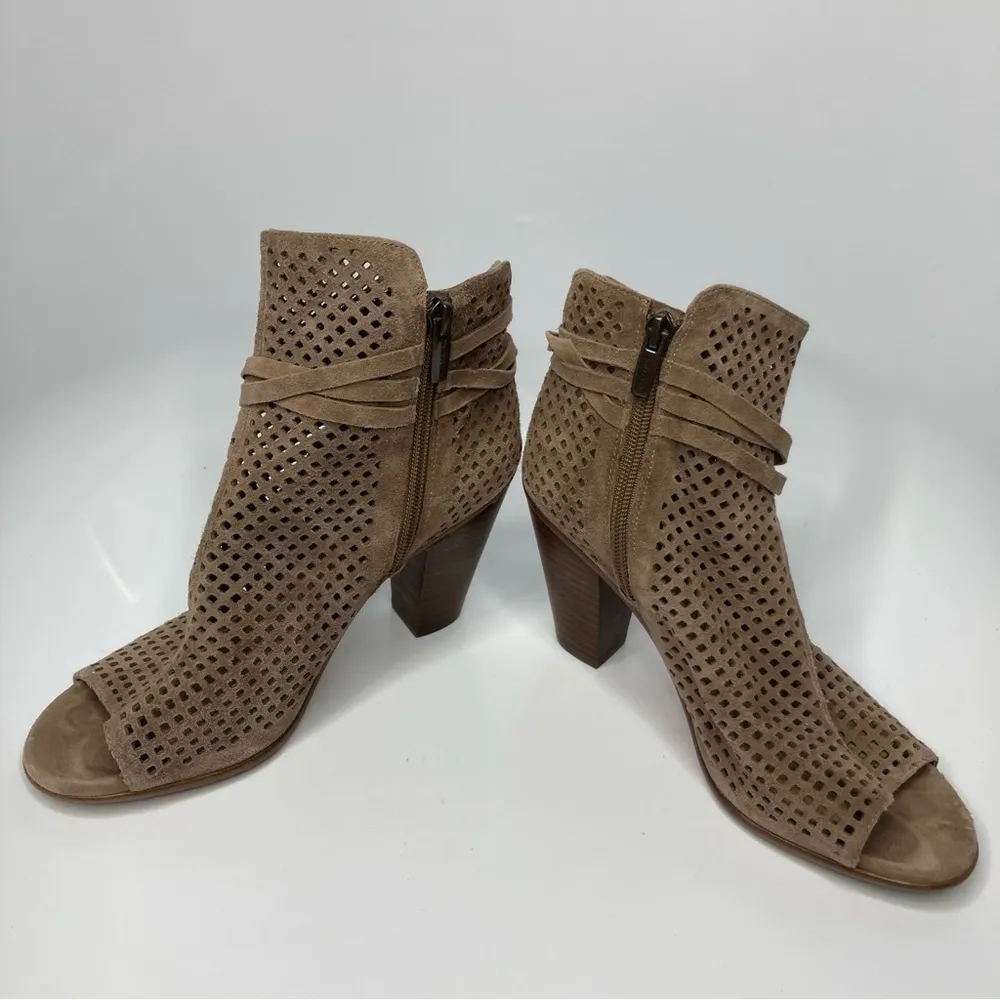 Vince Camuto Kamey peep toe booties‎ size 7.5 - Image 2