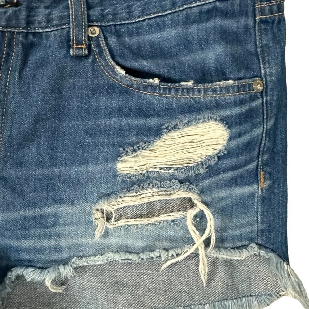 Revolve Rag & Bone The Cut-Off Jean Shorts in Freeport Size 29 Distressed Retro - Image 11