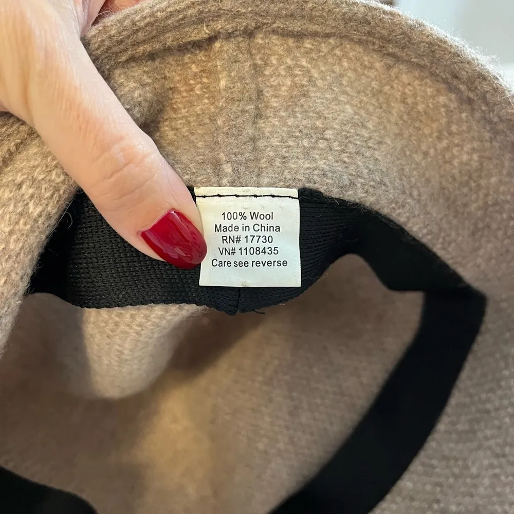 Wool bucket hat neutral - Image 4