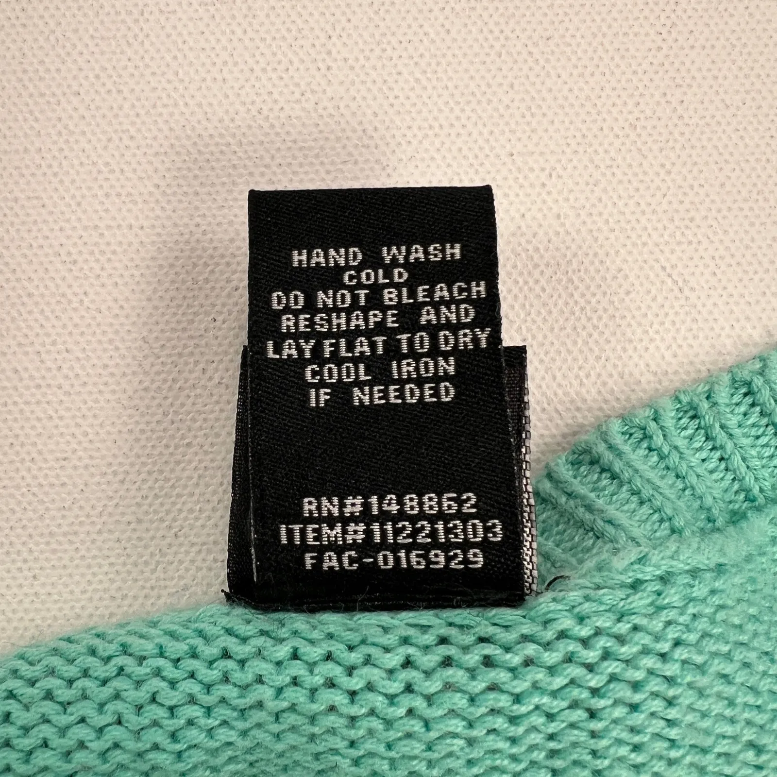 Disney Little Mermaid Iridescent Coated V-Neck Sweater Turquoise Lilac Size 5X - Image 10