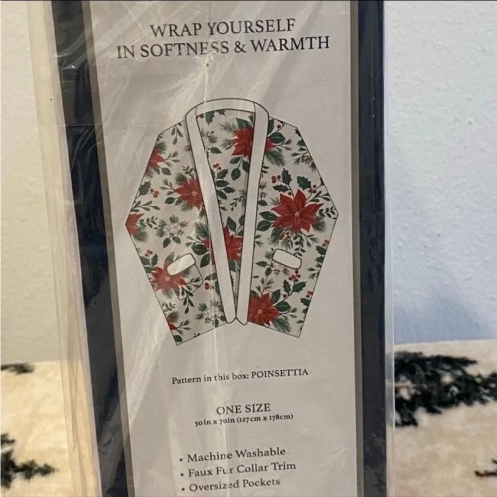 Floral Print Women's Wrap Throw - Image 5