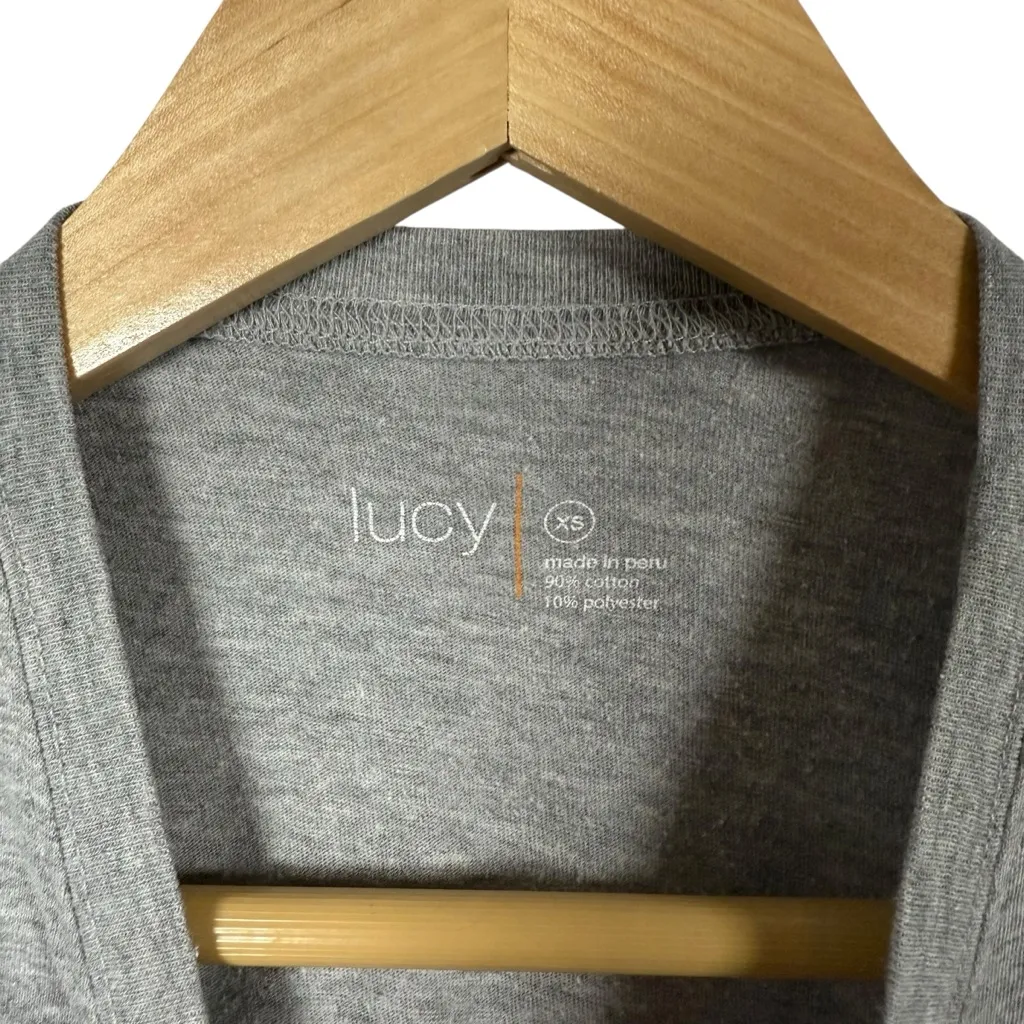 Y2K Lucy “Because I Said So” Classic Crewneck Tee Grey Size XS Gray - Image 3