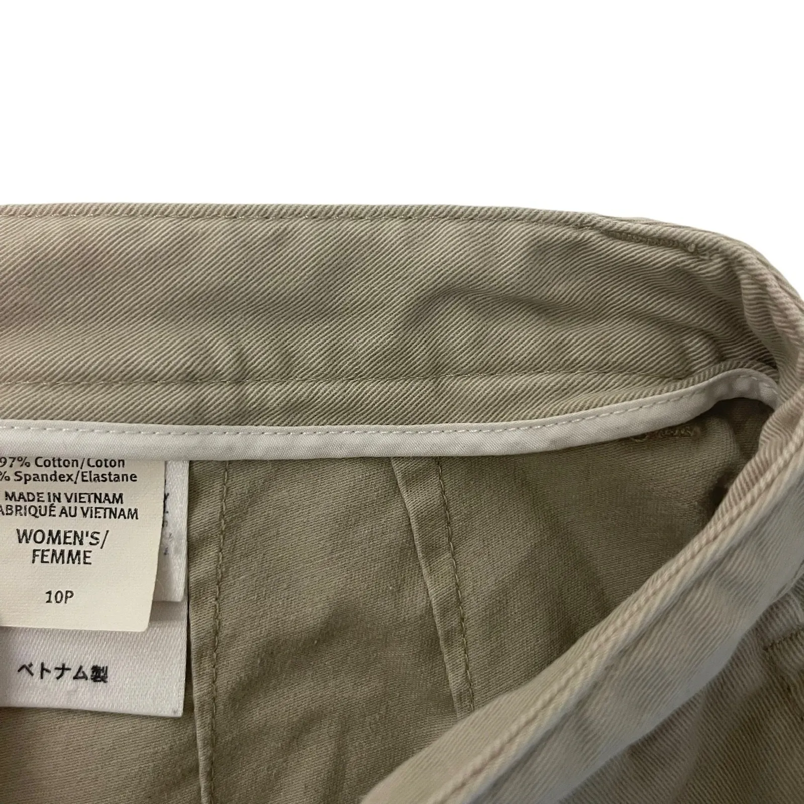 Eddie Buaer Womens Size 10 Vintage Khaki Slacks Career Pants‎ - Image 6