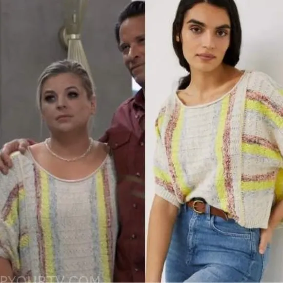 Anthropologie Pilcro Beachside Tee Size m - Image 2