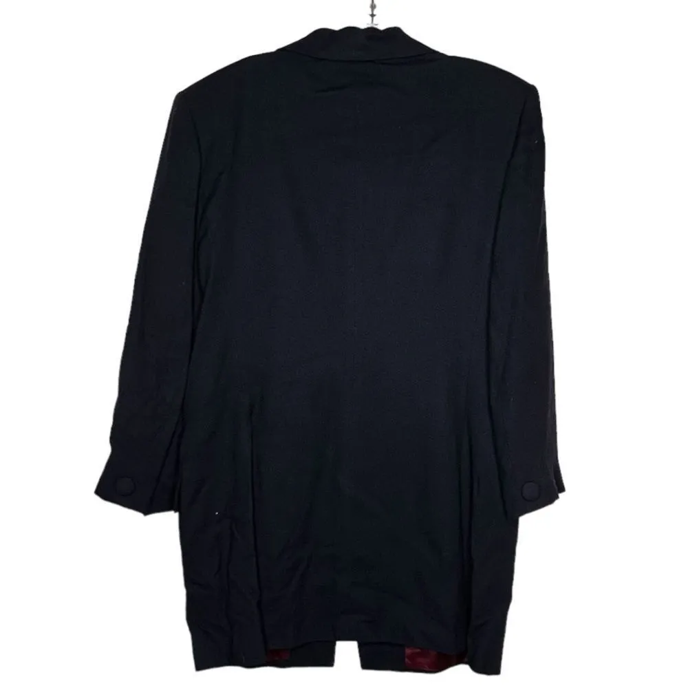 Vintage Casual Corner Navy Suit‎ Blue Size 14 - Image 3