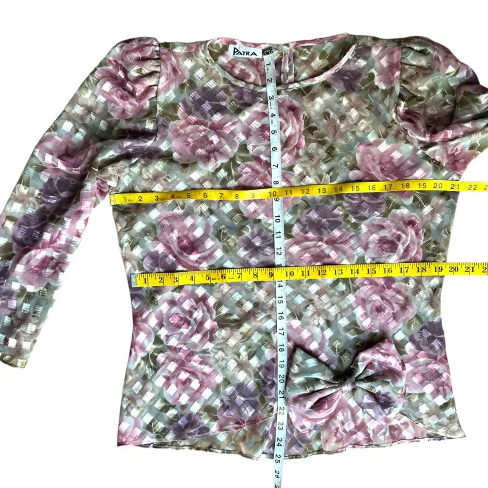 Vintage Dress Medium Set Semi Formal Large Retro Cottage Boho Sheer 80s 40s Rose Pink - Image 12