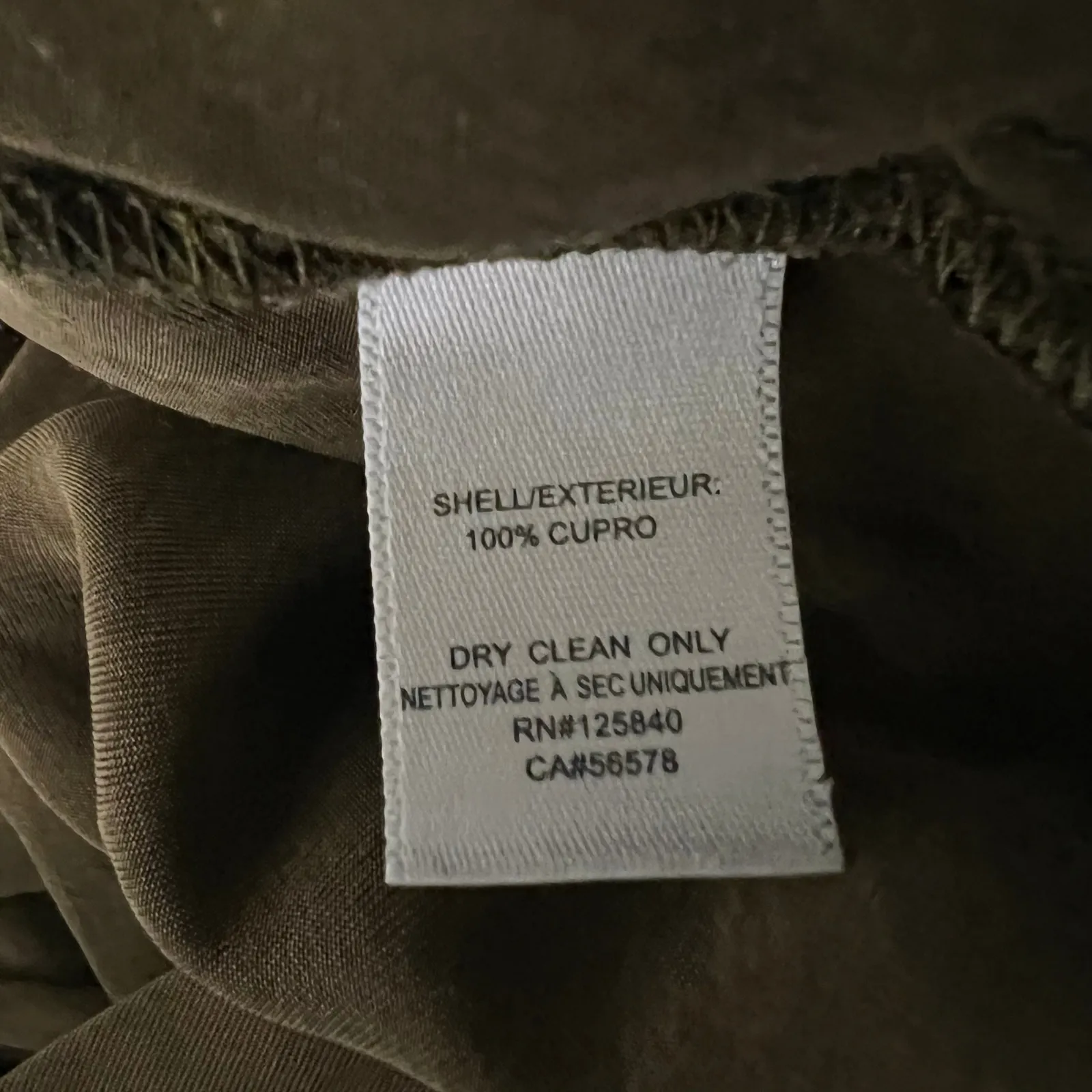 Intermix Lindy Tie Waist Pants Womens 2 Olive Green Cropped Relaxed Quiet Luxury - Image 6