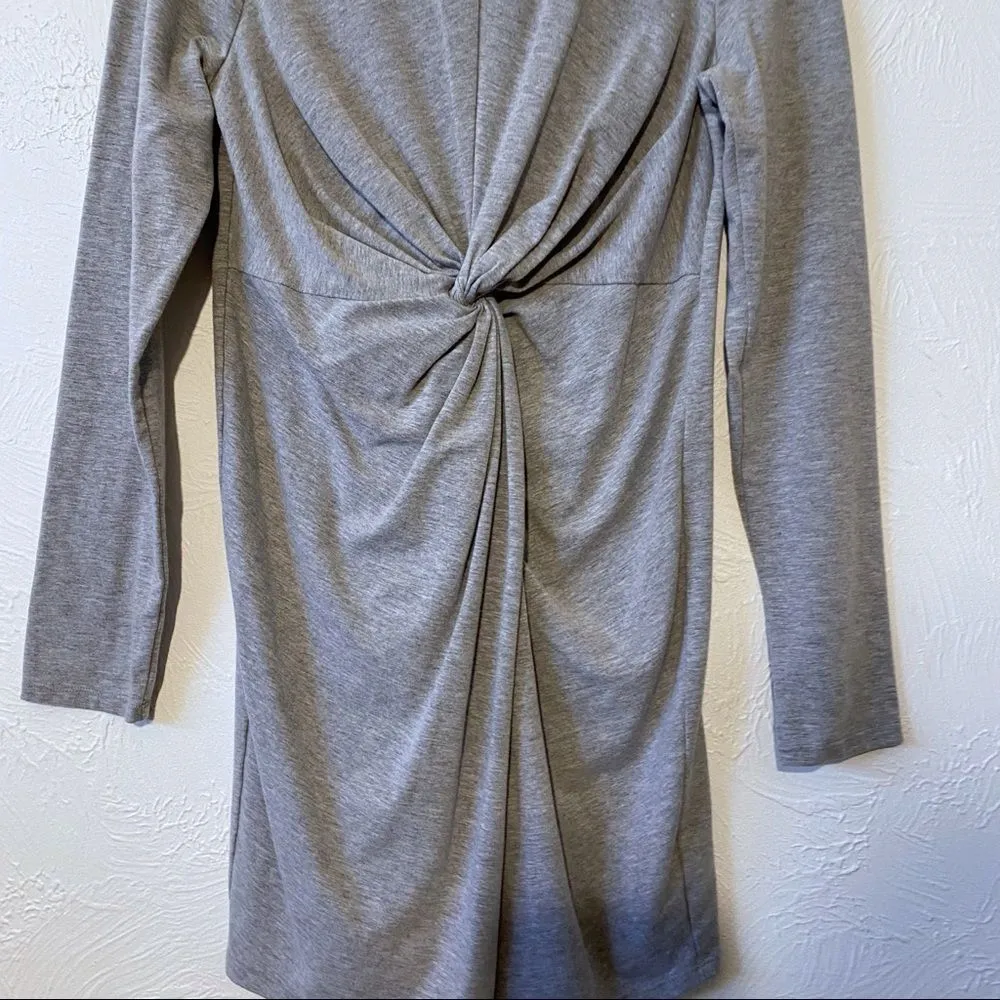 Altar'd State Gray Faux Wrap Dress SZ M - Image 3