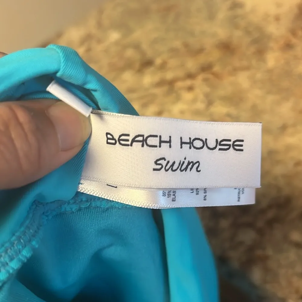 Swim Skirt Skort Bottoms Blue Size 8 - Image 4