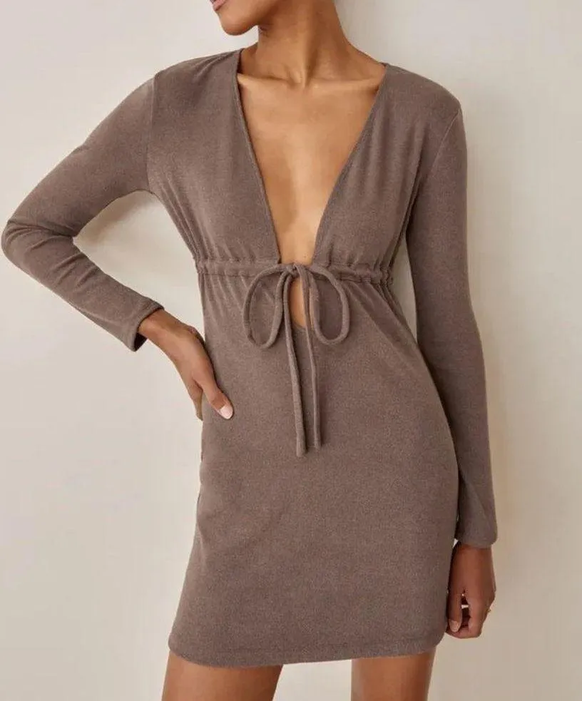 NWT   Small Brown Karah Dress - Image 2