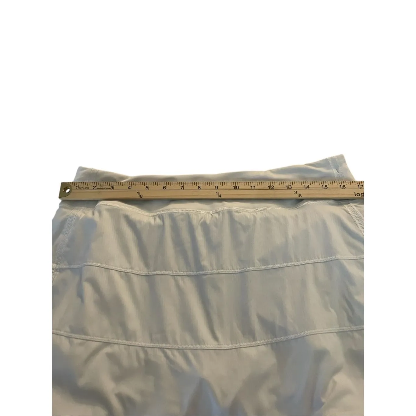 Lululemon Pace Rival Tall Tennis Skort White Size 10 Tall - Image 8