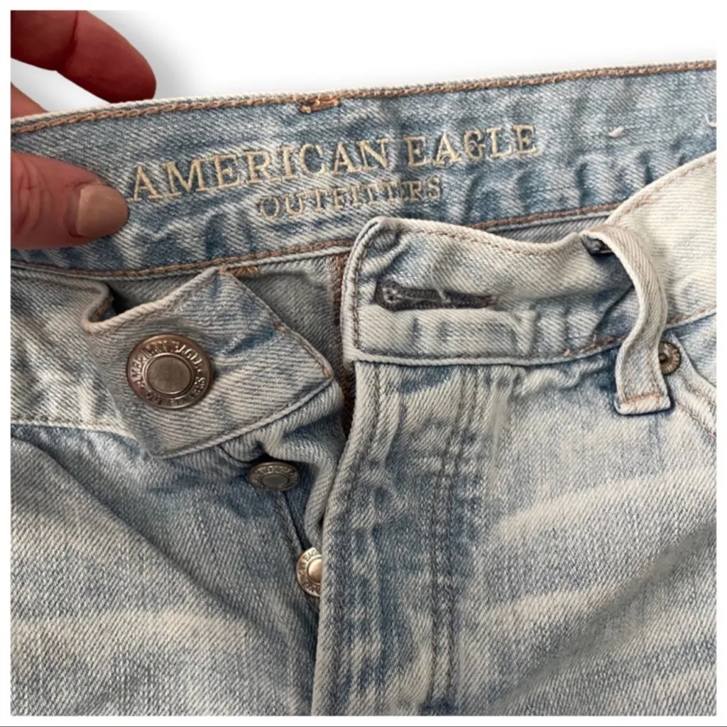 American Eagle Tomgirl Shortie Cut Off Shorts  4 - Image 7