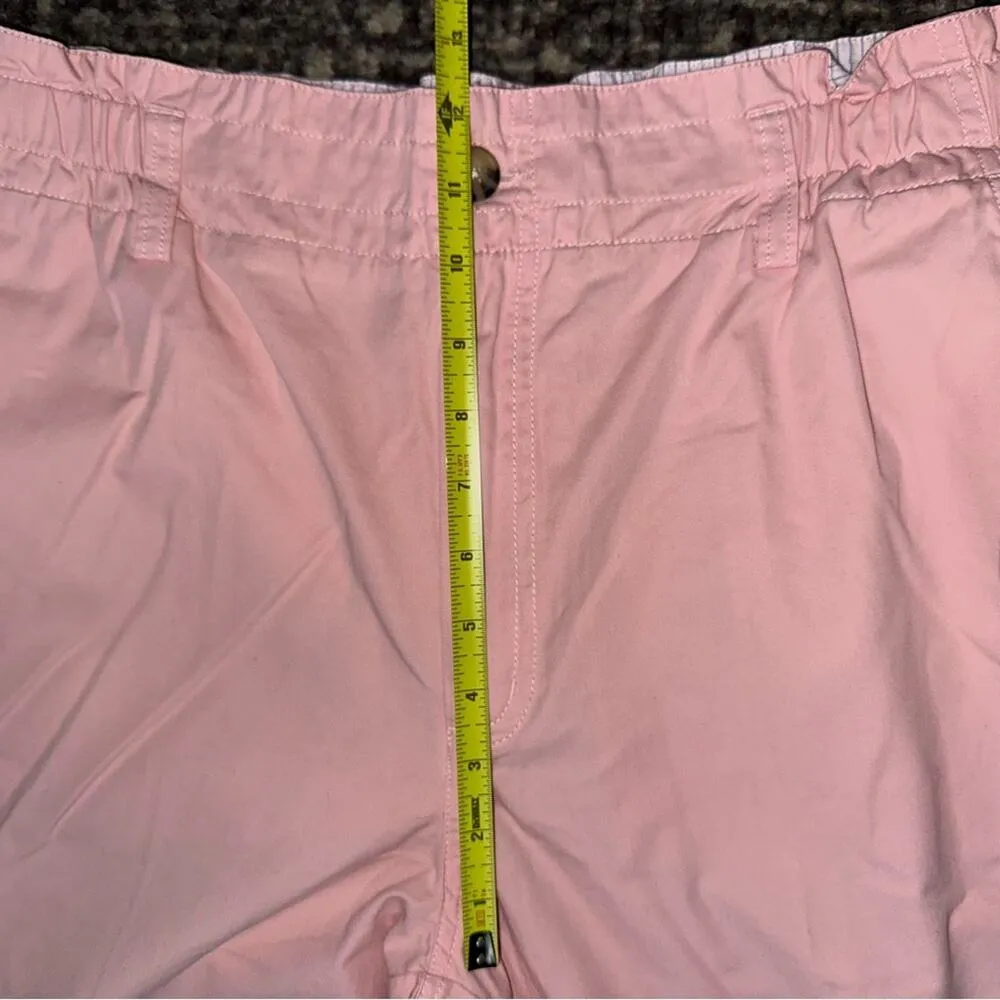 Sundance Womens Size 12 Blush Pink Lightweight Cotton Gathered Waist Junie Pants - Image 11