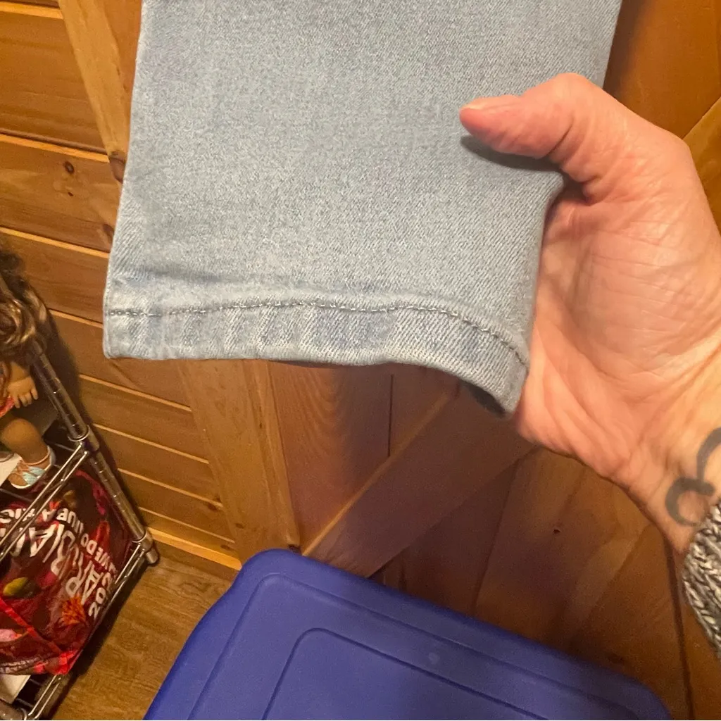 Sonoma Women's Light Blue skinny Jeans - Image 6