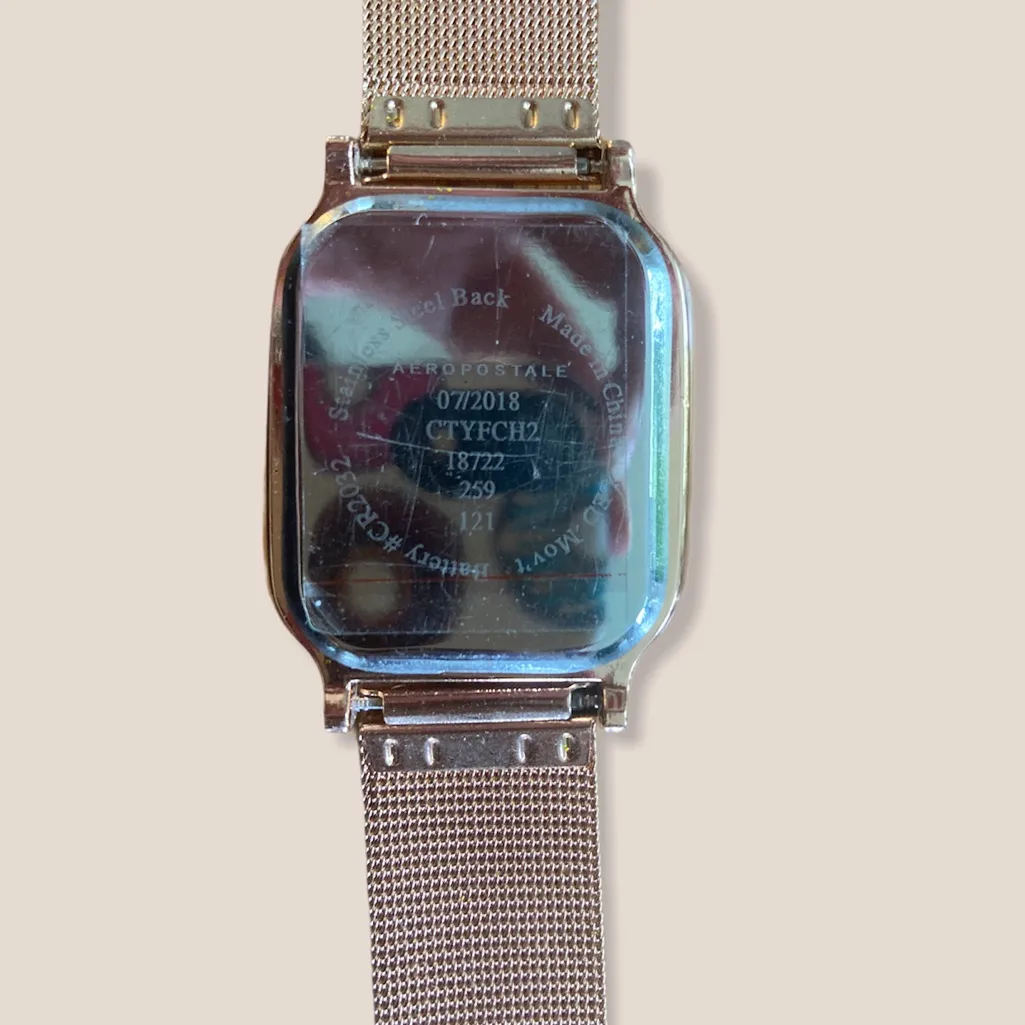 Aeropostale Rose Gold Digital watch NWOT - Image 5