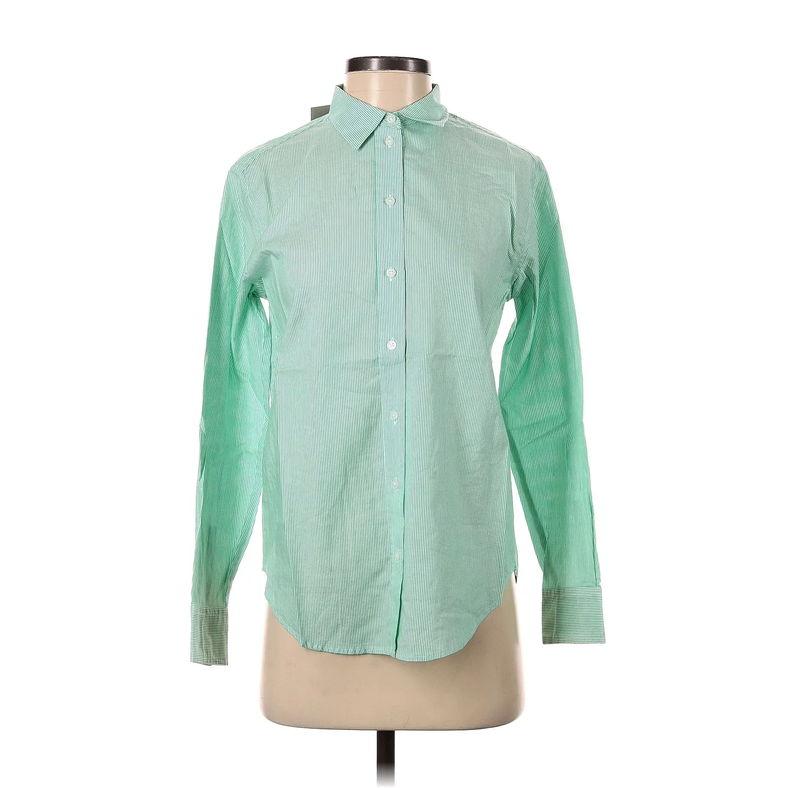 Everlane The Silky Cotton Relaxed Shirt Mint Green NWT - Image 2