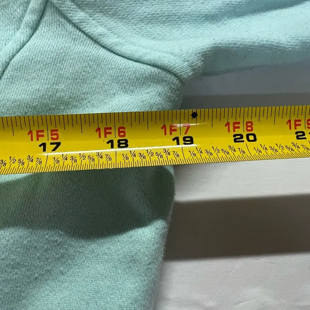 Vineyard Vines pullover 1/4 zip L light blue plaid cotton preppy collared casual - Image 9