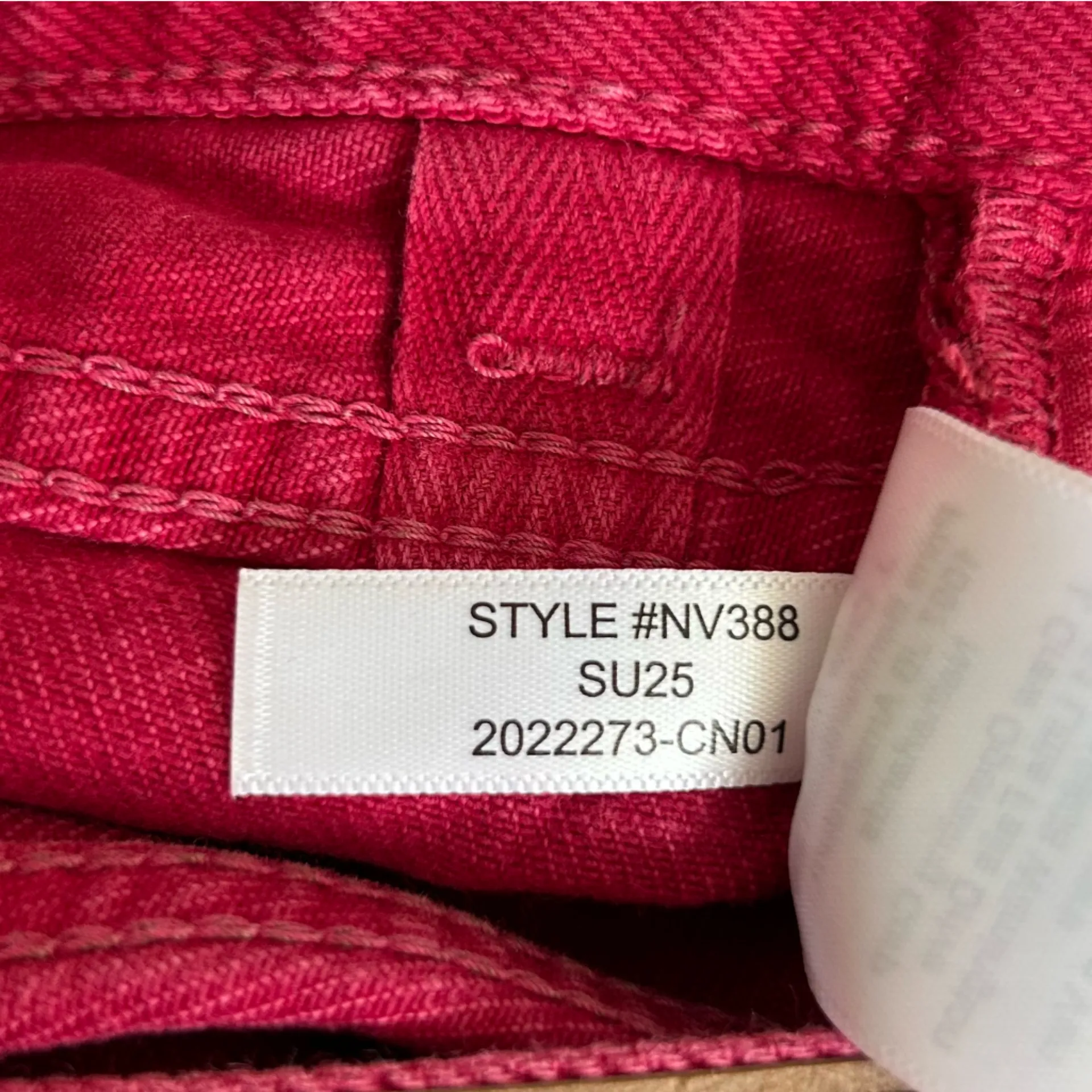 Madewell Low Slung Baggy Crop Jeans Dark Rosette Rigid Denim Size 25 - Image 9