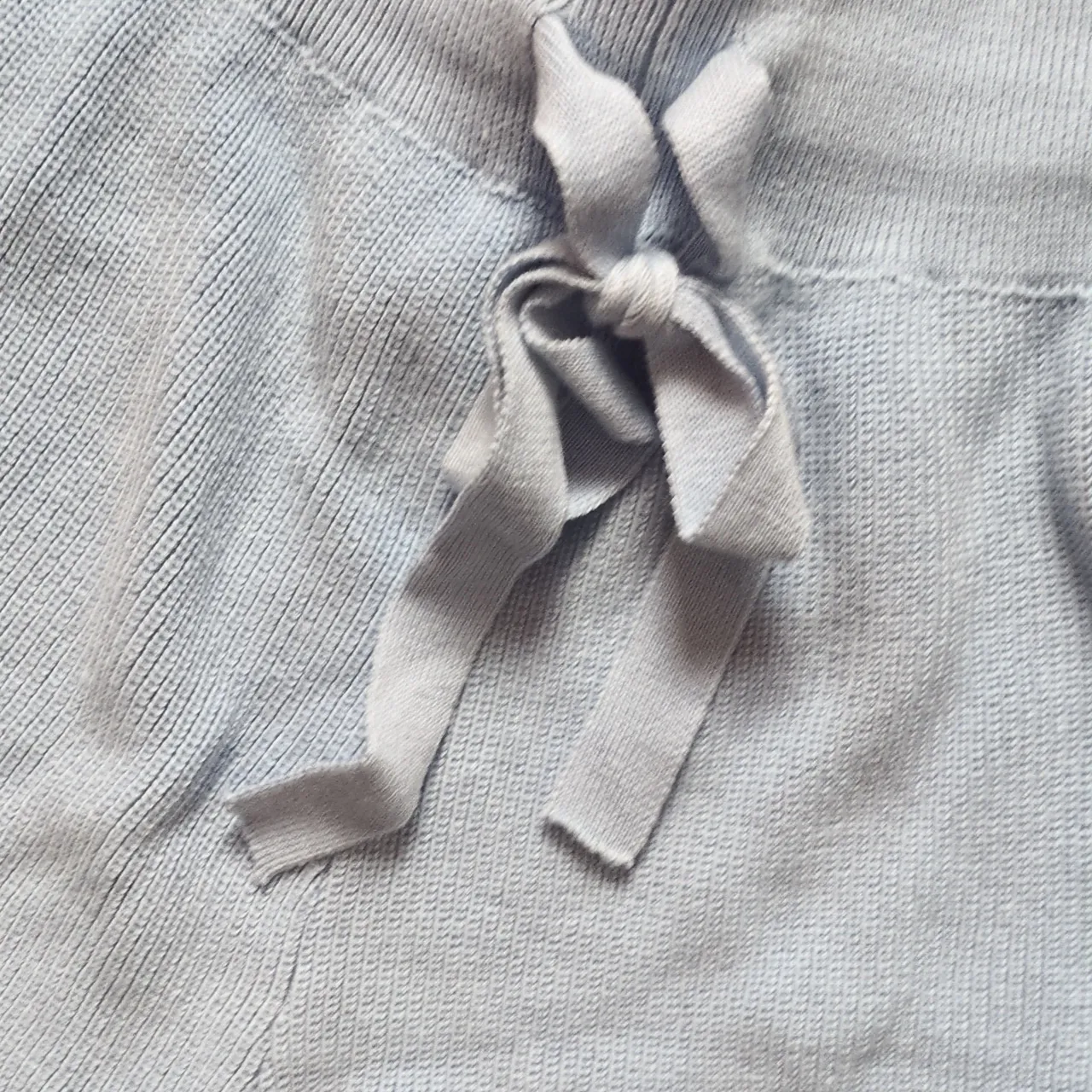 Allfenix Baby Blue Knit Shorts Size Medium - Image 2