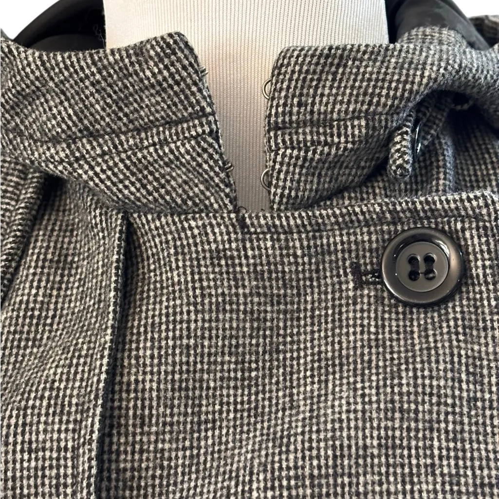 Divided  by H&M Hooded Wool Blend Coat Size 6 - Image 5