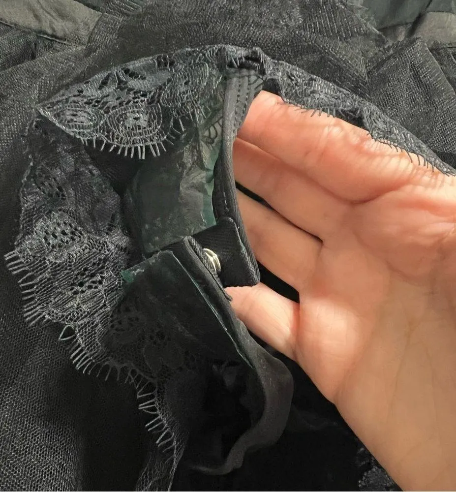 NEW NWT  x Revolve Bustier Gown In Black - Image 6