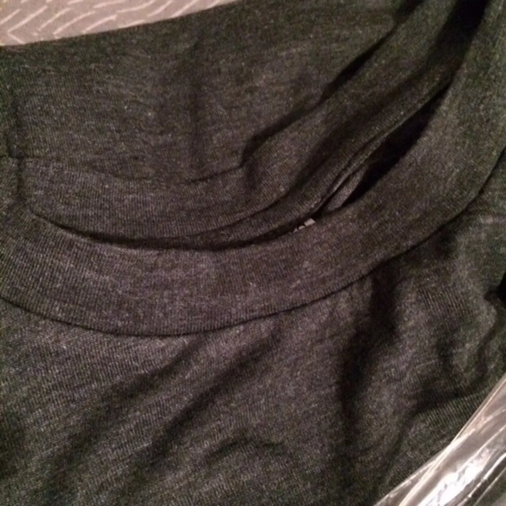 Dark Army Green T-Shirt Swing Dress Stretchy New - Image 4