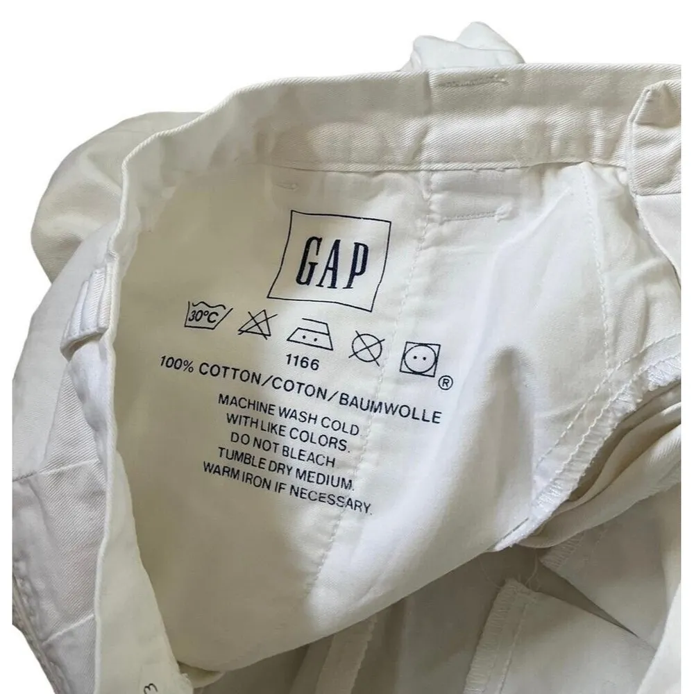 Gap Women Size 12 Cotton White Shorts Classic Summer Casual Golf Sports | 23-53 - Image 4