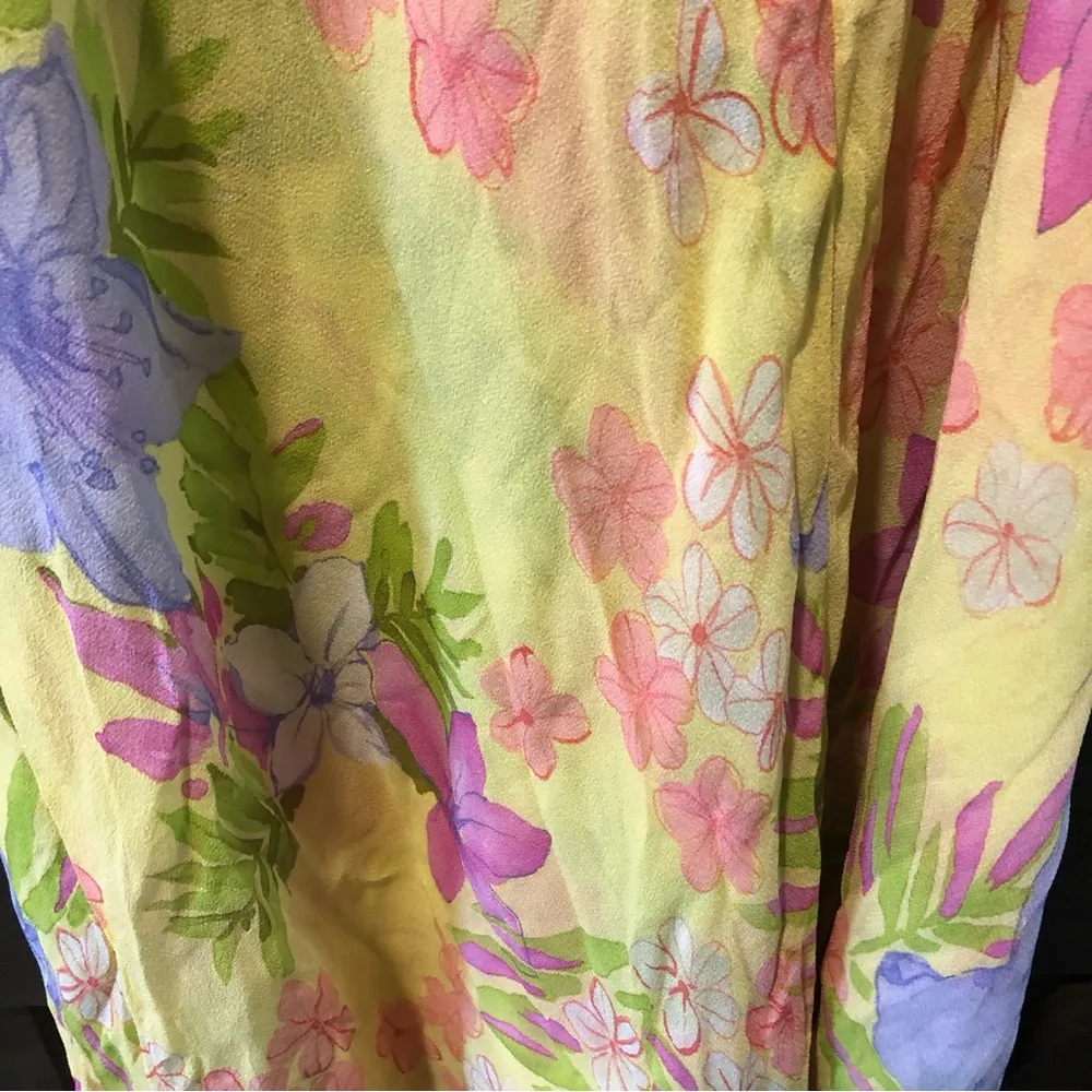 Ann Klein Dress Women’s Size 14 Floral - Image 4