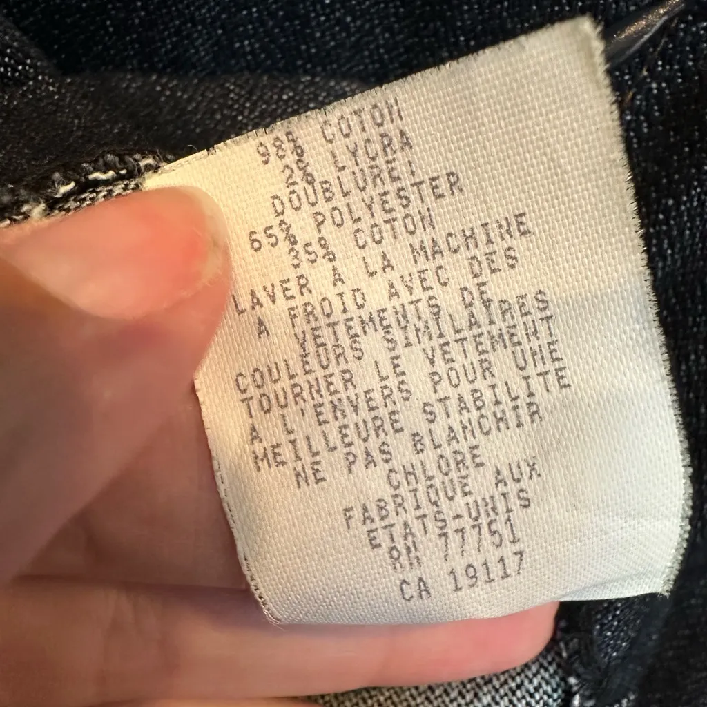 Vintage Y2K Betsey Johnson Strapless Denim Mini Pencil Dress with Bow Size 2 XS - Image 13