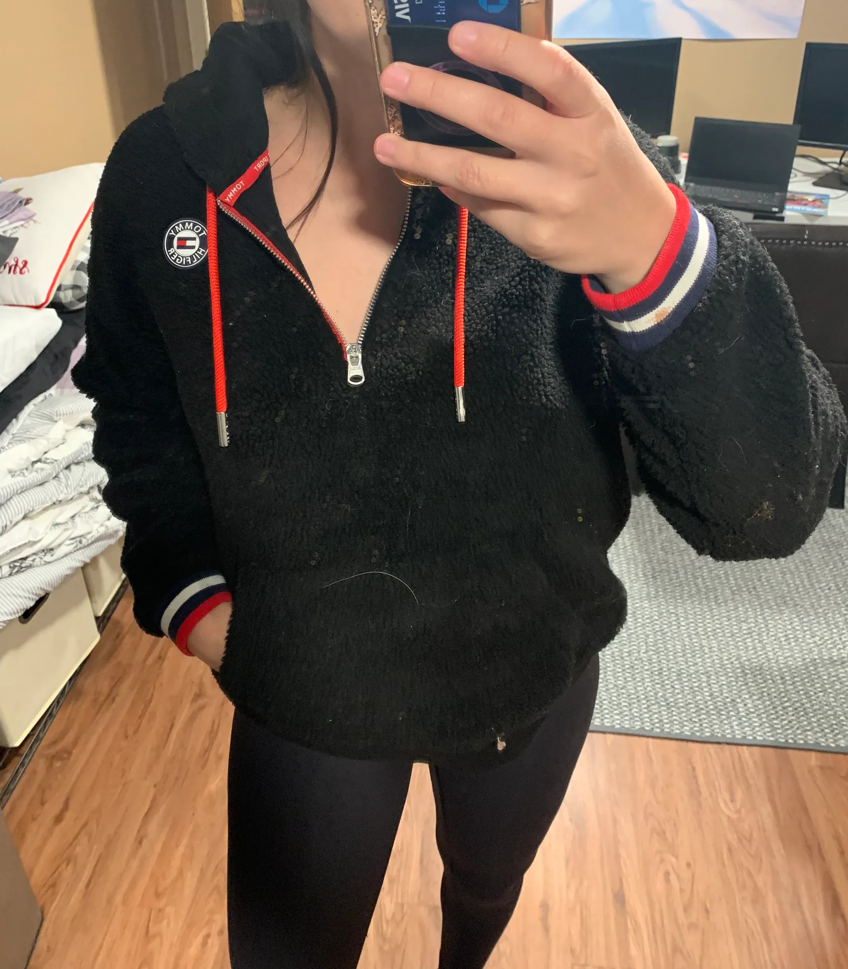 Half Zip Sweatshirt - Image 2