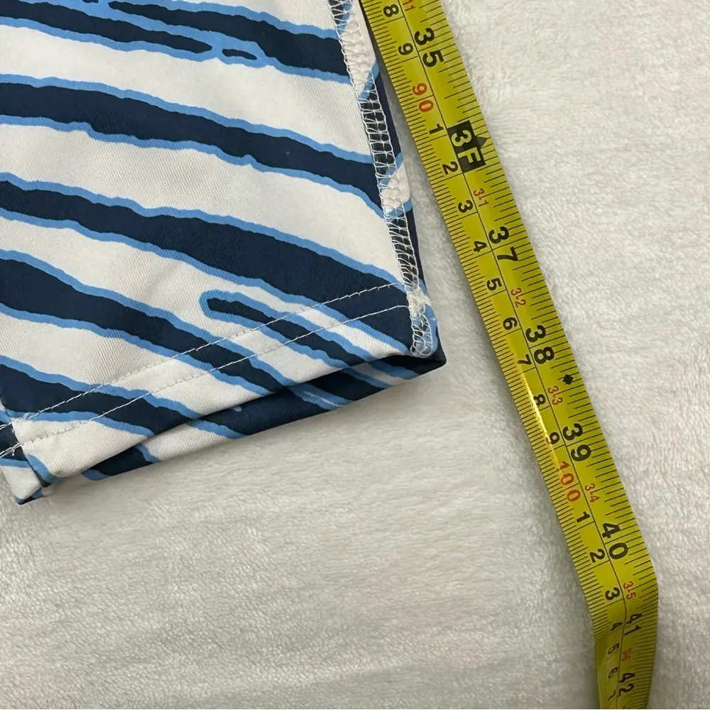 Zubaz Tennessee Titans NFL Football Blue Striped Majestic Yoga Pants Women’s S - Image 5