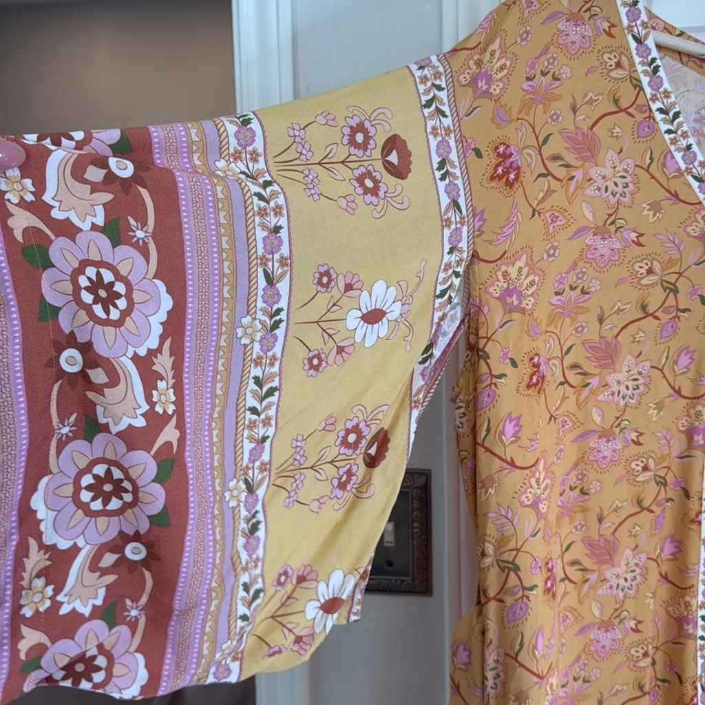 Spell and the Gypsy road tassel fringe dress Orange Size XS - Image 13