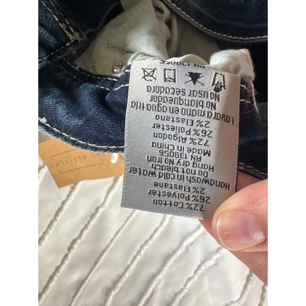 Cedar Rose Women’s Bootcut Jeans Size 27 – Dark Wash, NWT Y2K Western Style Blue - Image 10