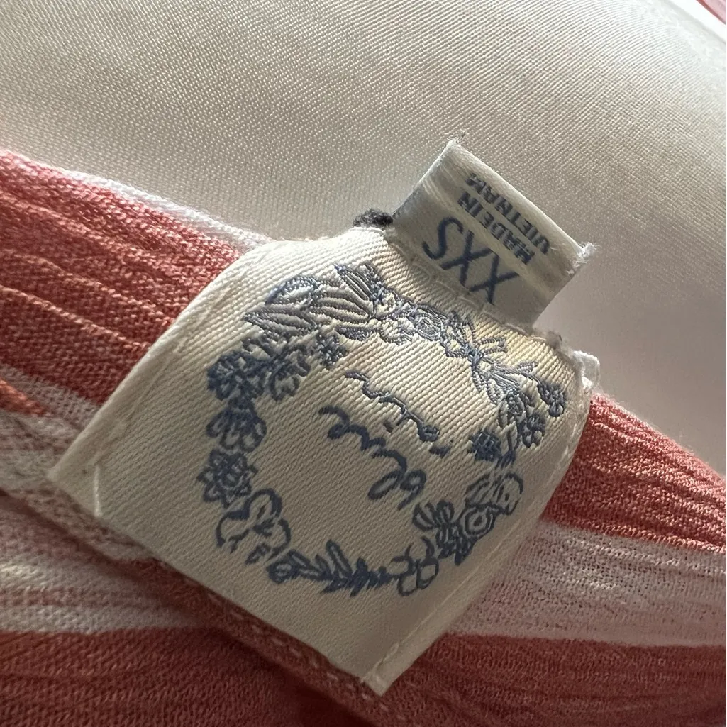 Blue Rain🦎Francescas Pink Pinstripe Romper🌵 - Image 4