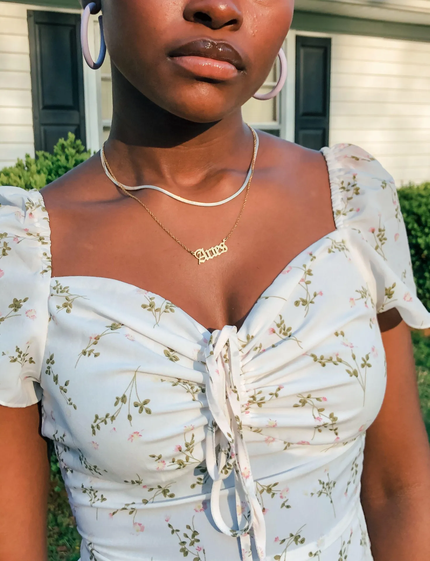 Ditsy Floral Dress Multiple - Image 2