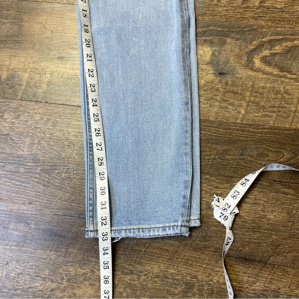 NEW Abercrombie & Fitch ‘90s Slim Straight Ultra High Rise Jeans Womens 32/14L - Image 9