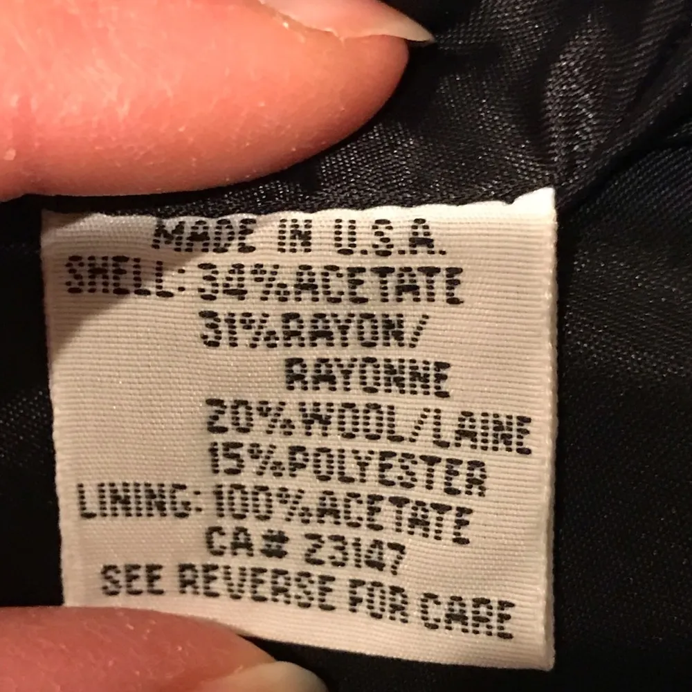 Maxi Rap Skirt  Tan & Black Brocade Designs Print Vintage SZ 10 - Image 5