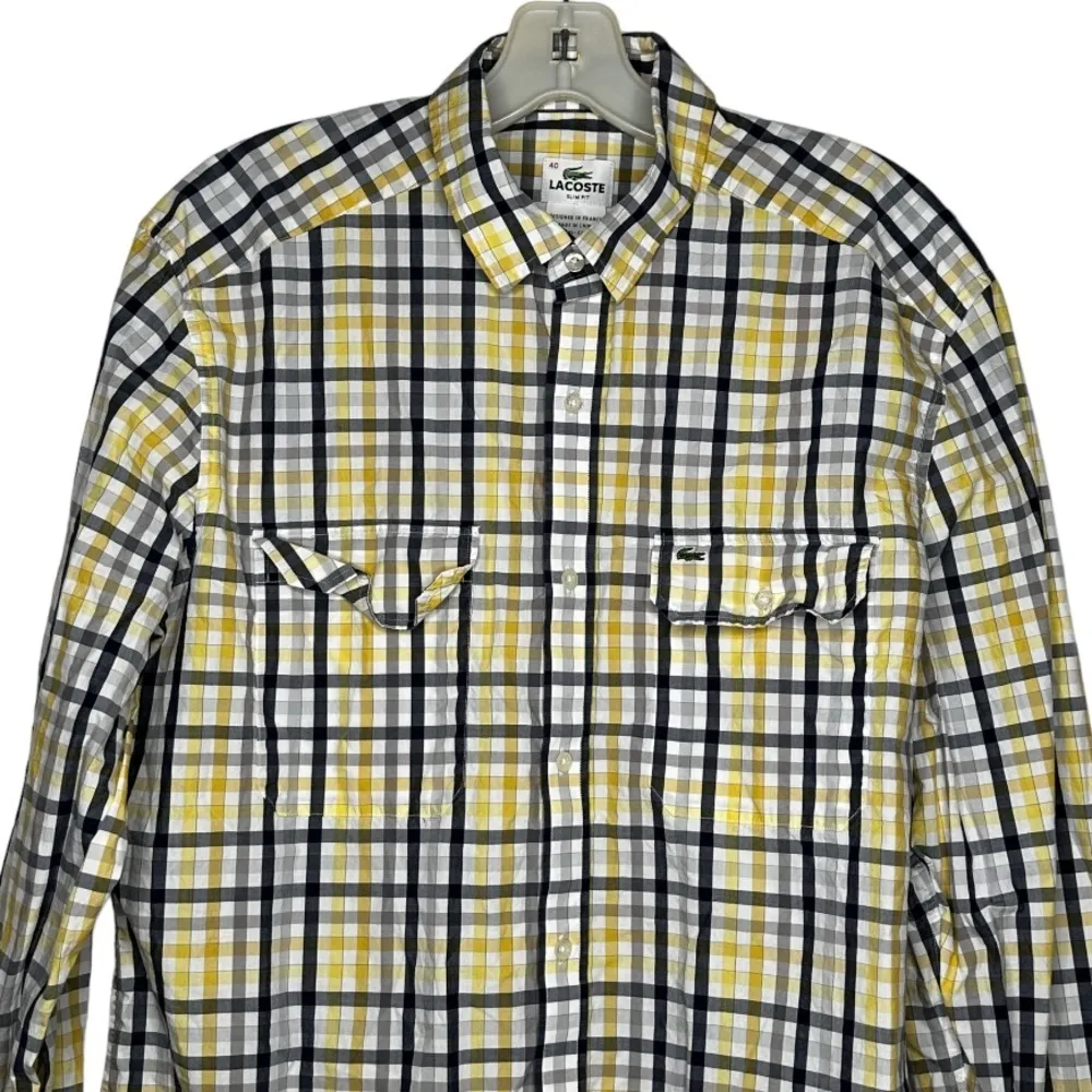 LaCoste Slim Fit Cotton Shirt - Image 2