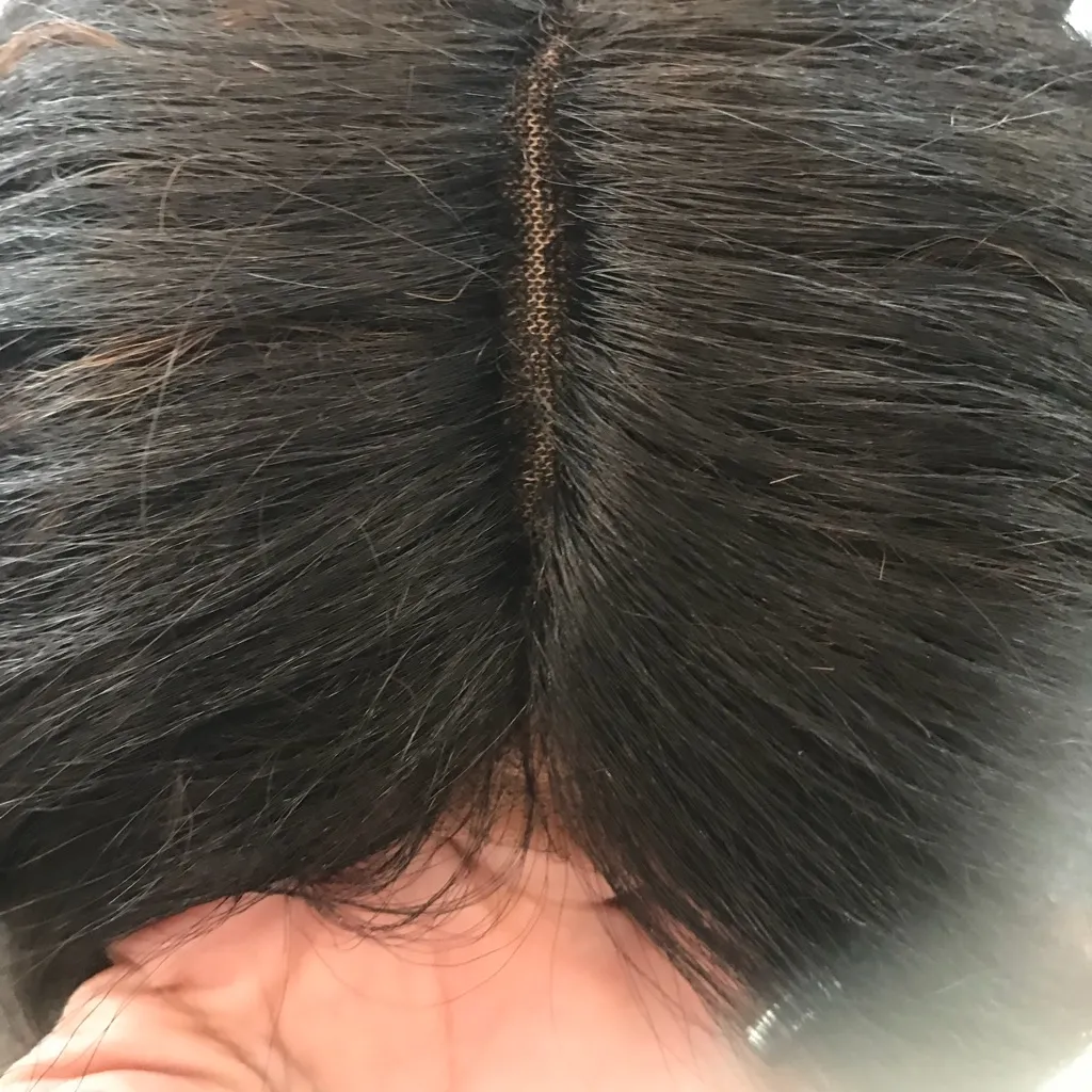 Swisslace Lacefront thick deep Wave Shoulder Wig - Image 3