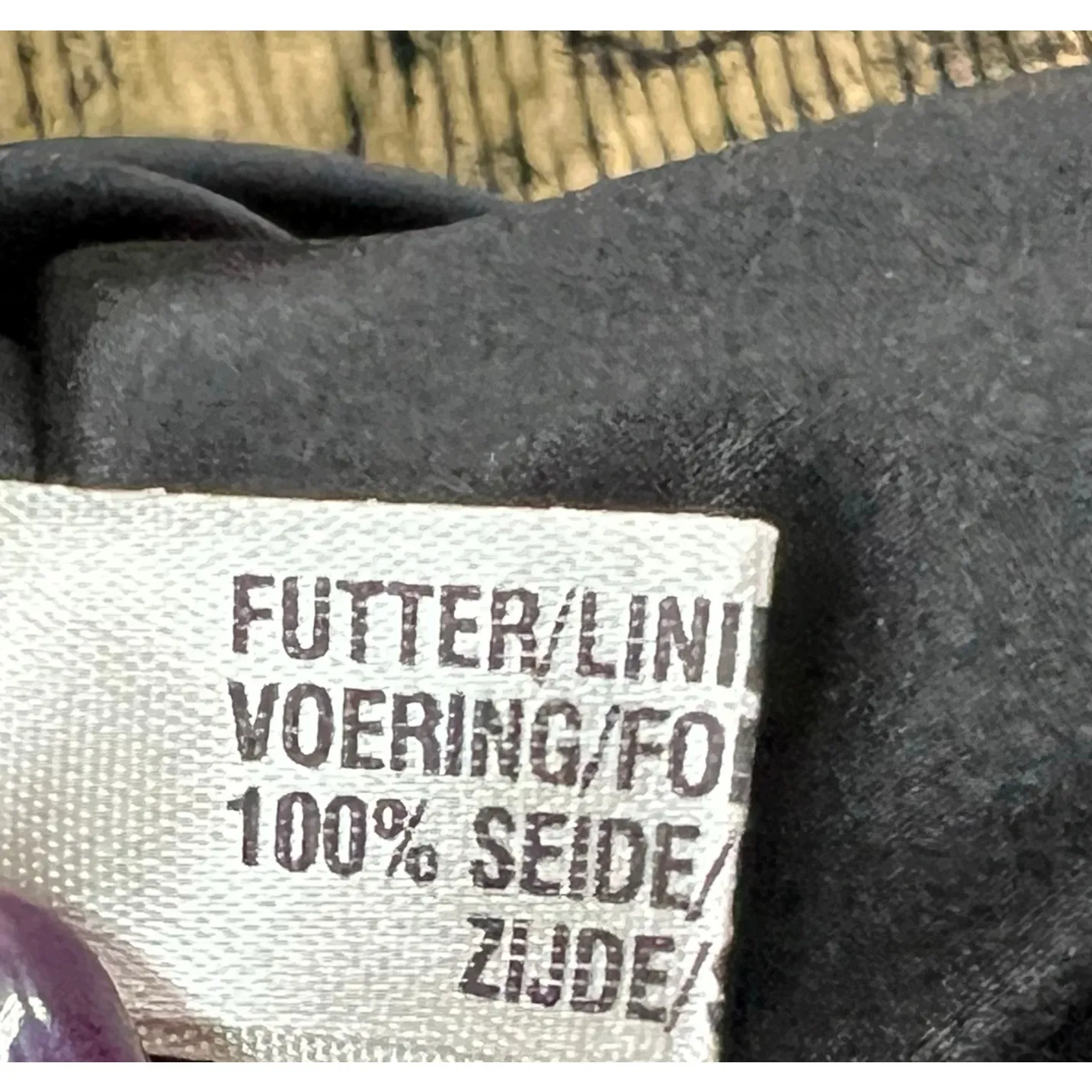 Escada Pencil Skirt US 4 Black Gold Linen Silk Blend Brocade Abstract Glamour - Image 15