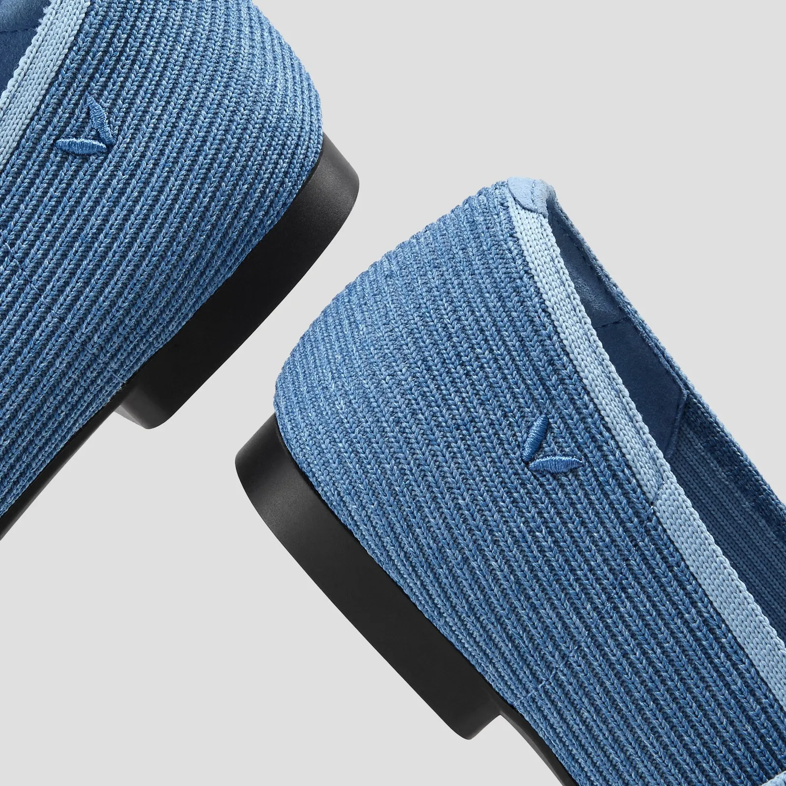 Vivaia Margot Mary Jane Comfort Old Money Washable Arch Support Flats Denim 9 Blue - Image 5