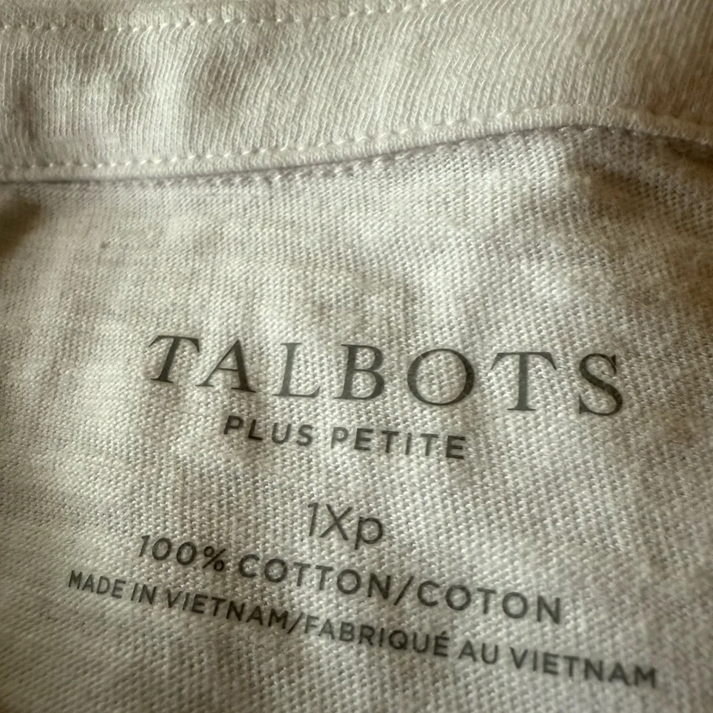 Talbots T-Shirt Sorbet Party Tee Summer Travel Casual NWT Petite Plus 1XP - Image 8
