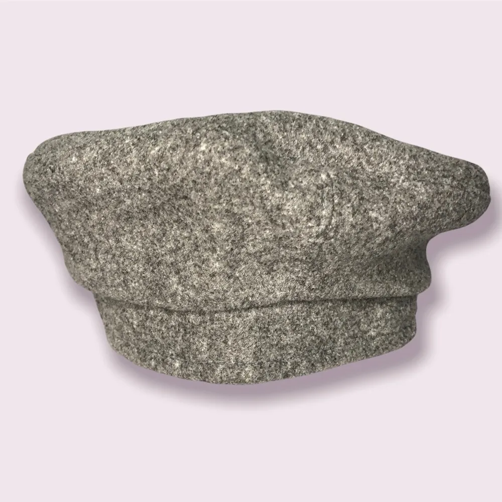 NEW Gray French Beanie Beret Hat - Image 6